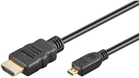 Przewód Hdmi™ O Dużej Szybkości Transmisji Z Ethernetem (Micro, 4K @ 60 Hz) -...
