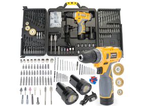 Wkrętarka wiertarka akumulatorowa 2 X akumulator LI-ION 1,5AH / 14.4V - 32NM + zestaw w walizce