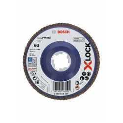 Bosch 2608619206 X-LOCK Fan Grinding Disc 115mm Zirconium Corundum