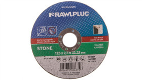 Ściernica Korundowa Do Cięcia I Szlifowania Kamienia 125X22,23Mm Rt-Cds-125/25