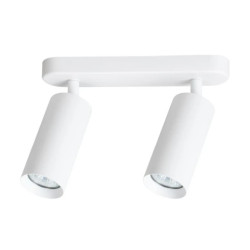 Oprawa reflektorki sufitowe Mica Spot Biały 2xGU10 ML1145 Milagro