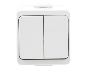 JANTAR-bis Łącznik świecznikowy n/t IP44 biały WNT-2J-b