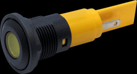 19381252 LED signal light, yellow, 12 VAC/VDC, Ø16 mm, 1000 mcd