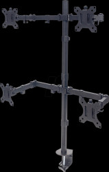 461566 Table mount for 4 monitors, 13" - 32", tiltable