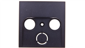 B7. Element Centralny Do Gniazda Antenowego 2- I 3-Wyjsc Antracyt