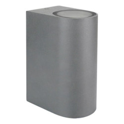 TORRE Opr. ogrod. 2xGU10 szara IP54 SPECTRUM