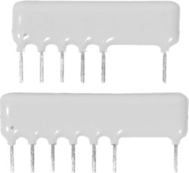 CNS 471 Decade Divider, Single-In-Line Through Hole Thin Film Resistor Networks (Standard)