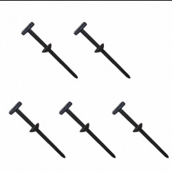 5x Uniwersalne spinki montażowe T z opaską zaciskową do samochodu