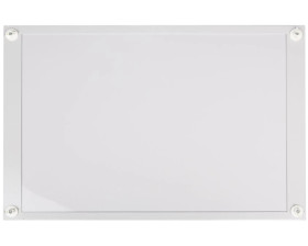 Osłona metalowa z plastikowym wypełnieniem 720x500mm BPZ-FPP-800/500-BL 108295