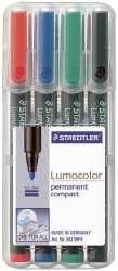 Marker permanentny Staedtler Lumocolor permanent compact DRY SAFE