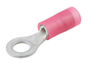 Zacisk oczkowy Ø , 10 (M5) izolowany średnica wew 5.03mm Czerwony Molex