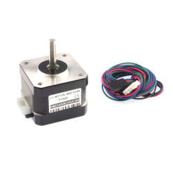 42BYGHW208 - silnik krokowy NEMA17 1.8° 42mm 0.4A 12V