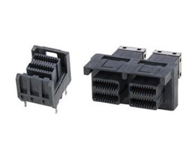 Gniazdo PCB 1 x 1 -pinowe 2 -rzędowe raster: 3mm Złącza wewnętrzne Pionowy SMD