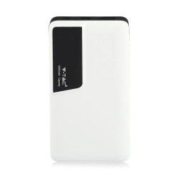 VT-3511 Power Bank V-TAC 10000mah Wyświetlacz USB Type C Biały 8870