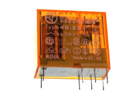 Przekaźnik AC 24V 8A 40.52.8.024 2styki przełączne 8pin