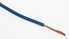 Przewód montażowy 1 mm² Niebieski Lapp PVC 17 AWG 500 V dł. 100m +70°C