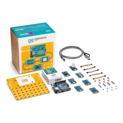 Arduino Plug and Make Kit - zestaw Arduino Uno R4 WiFi i 7 modułów Qwiic - AKX00069