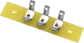 Soldering strip, 44 x 10 mm, pitch 8 mm, FR4 epoxy, BYB-3-11H6146