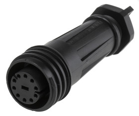 Złącze wielostykowe przemysłowe 10-pinowe Montaż na kablu Gniazdo Bulgin