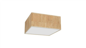 Lampa Sufitowa Cork White/Cork 2Xe27 Mlp7517 Milagro