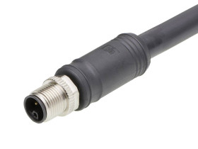Molex 1205000342 Złącze konfekcjonowane czujnika/aktuatora złącze męskie proste 1 m Ilość pinów: 4 1 szt. torba