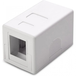 obudowa natynkowa na 1 moduł Keystone RJ45 lub RJ11/12