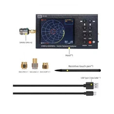 Analizator sieci wektorowej GS320 23MHz do 6200MHz Ręczny analizator RF Pomiar VSWR Akumulator 4000mAh Przenośne narzędzie do de