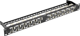 Renkforce 24 Porty Patchpanel 483 mm (19") brak specyfikacji sieciowej 1 U Niezamontowany