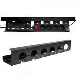 Organizer kablowy pod biurko 60 cm