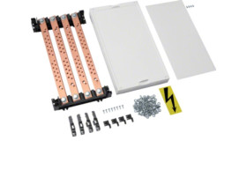 univers N Blok dla szyn zbiorczych pionowych 50 mm z szynami 4xUM30A4 450x250 mm UE31D6 HAGER