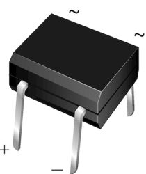 B2M Miniature Glass Passivated Single-Phase Bridge Rectifiers