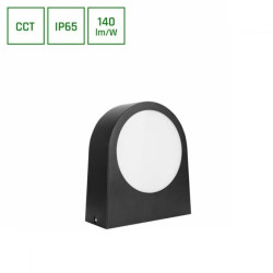 VERSA 15W CCT 230V 100ST IP65 70X180x196MM CZARNY ELEWACYJNA