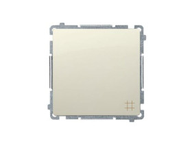 SIMON BASIC Wyłącznik krzyżowy (moduł) zaciski śrubowe beżowy BMW7.01/12 KONTAKT SIMON