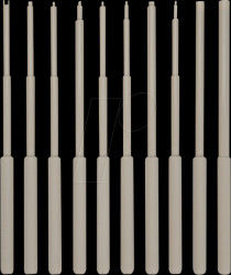 92 Adjustment screwdrivers, mixed, 10-piece