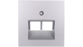 Berker B1/B5/B7 Glas Plakietka Do Gniazda Teleinformatycznego Uae /Rj11,...