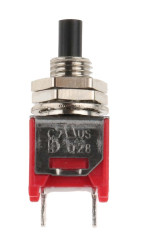 Nasadka przełącznika Chwilowy SPST średnica wycięcia 4.95mm, montaż panelowy RS PRO