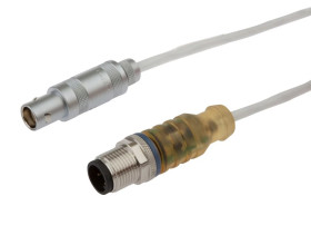 Czujnik indukcyjny wysoko temperaturowy 10-30V DC złącze kablowe M12 10m IVA0012TBF