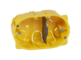 BATIBOX puszka pojedyncza na 3 moduły mosaic do karton-gipsu 40 mm 080049 LEGRAND