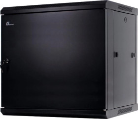 Szafa Rack 19 12U, 600x600, wisząca, drzwi stalowe (WGB12-66EH-WSB) GETFORT