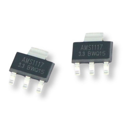Stabilizator napięcia AMS1117 3.3V 1A SOT-223 - 2 sztuki do Arduino ESP32