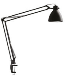 Lampa biurkowa LED 8 W 20V Obejma Typ G, Typ C Regulowane ramię Luxo