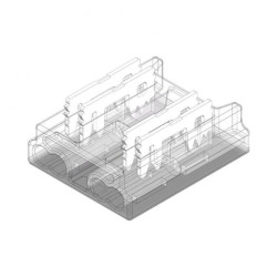 Złącze do taśmy LED - MC - CCT/RGB 10mm - COB - taśma do przewodu - ED00033913