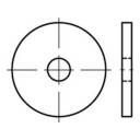 TOOLCRAFT Drewniane tarcze łączące 92 mm stal nierdzewna 1066653 10 szt. (Ø x D) 25 mm x 92 mm