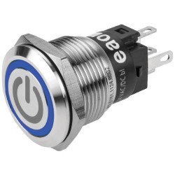 EAO 82-5151.2124.B002 EAOSeries82 8251512124B002 IllumButton19mm Blue24VStandBy