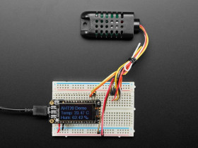 Adafruit AM2301B - Wired Enclosed AHT20 - Temperature and Humidity Sensor
