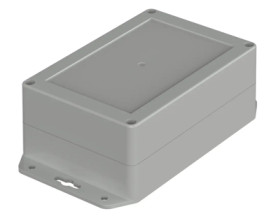 ABS enclosure, (L x W x H) 150 x 100 x 60 mm, light gray (RAL 7035), IP66, 07815106