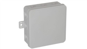 Puszka Natynkowa Pusta 12 Wlotów Viplast V7 Klik Biała Ip54 100X100x41mm 037-01