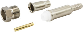 Złącze koncentryczne Montaż na kablu Żeński 50Ω typ złącza Złącze FME 0 to 2GHz Połączenie zagniatane typ kabla
