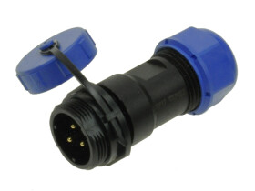 Wtyk; SP1711C/P3I; 3 tory; proste; lutowany; 2,0mm2; 6-10mm; SP17; na przewód; IP68; 10A; 500V; Weipu; RoHS; SP1711/P3I
