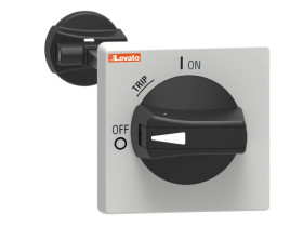 Pokrętło do wersji ze sprzęgłem do SM2R i SM3R szaro/czarne IP65 w komplecie trzpień 200mm SM2X18B200R